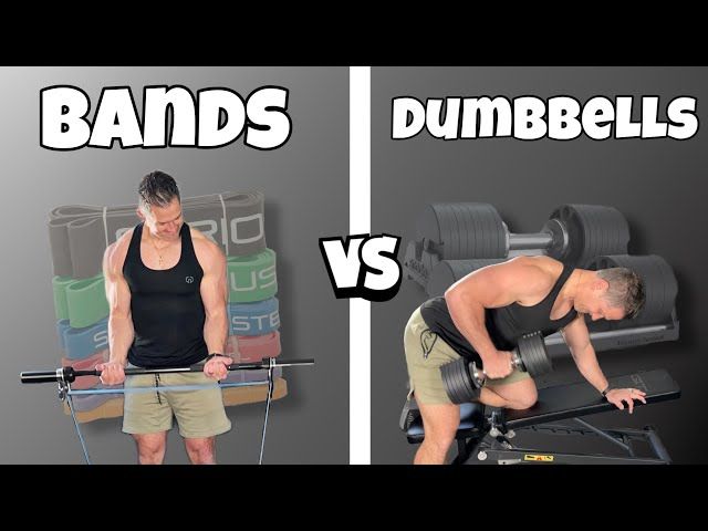 Dumbbells vs Resistance Bands: Which Is Better?